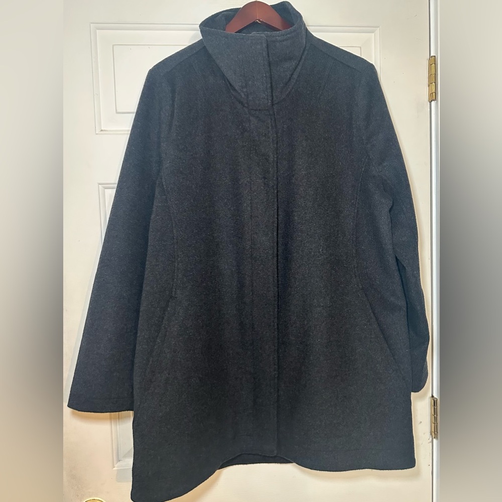 Pendleton Cascade Glacier Striped Lining Charcoal… - image 1